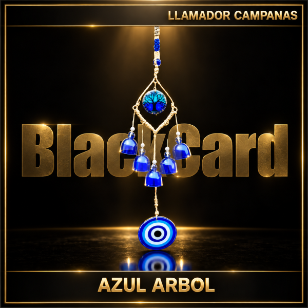 LLAMADOR CAMPANAS AZUL ARBOL