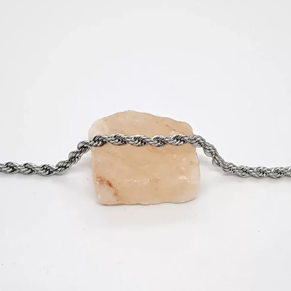 PULSERA ESTILO SOGA (1.0MM - 20CM) (A.Q)