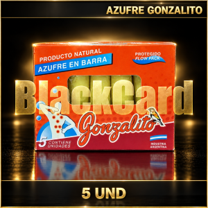 AZUFRE GONZALITO CAJITA X 5 UND