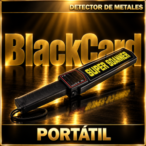 DETECTOR METAL SCANNER PORTÁTIL PARA SEGURIDAD