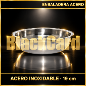 ENSALADERA 19 CM ACERO INOX (547)
