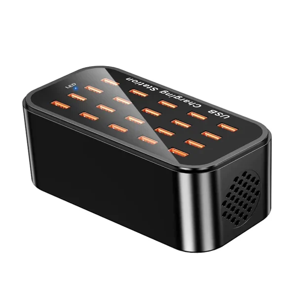 ESTACIÓN DE CARGA USB CARGA RÁPIDA CON 20 PUERTOS - Imagen 4