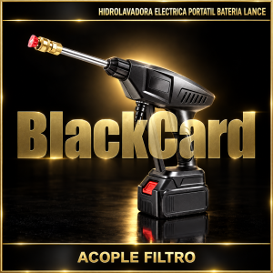 HIDROLAVADORA ELECTRICA PORTATIL BATERIA LANCE ACOPLE FILTRO