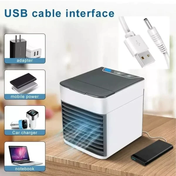 MINI AIRE ACONDICIONADO VIAJERO USB - Imagen 4