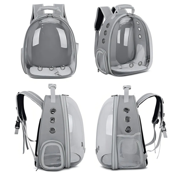 MOCHILA PARA LLEVAR MASCOTAS C/VISOR