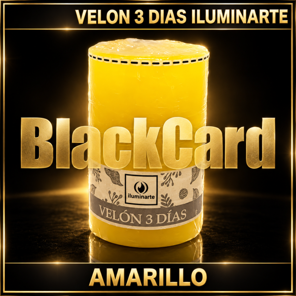 VELON 3 DIAS ILUMINARTE - AMARILLO