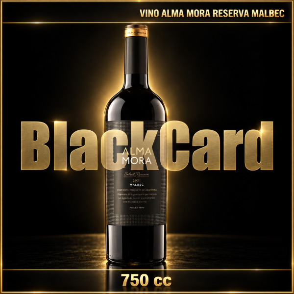 VINO ALMA MORA RESERVA MALBEC x750cc