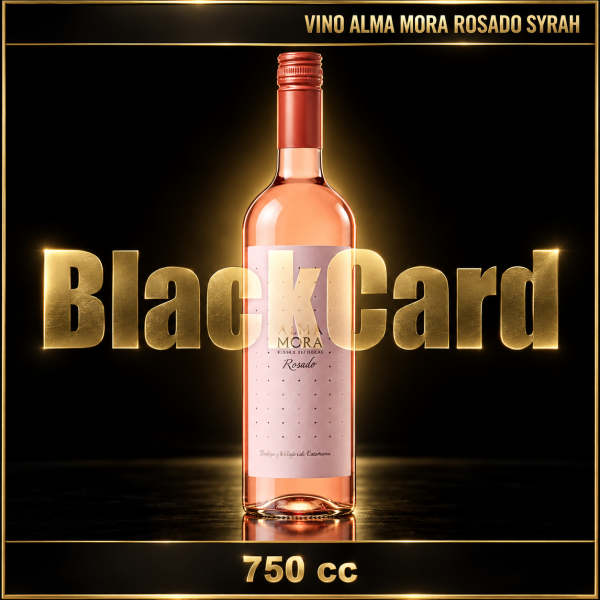 VINO ALMA MORA ROSADO SYRAH x750cc