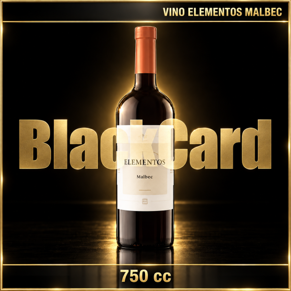 VINO ELEMENTOS MALBEC x750cc