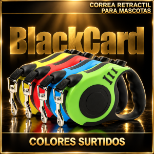 CORREA EXTENSIBLE 3MTS RETRÁCTIL PARA PERROS HASTA 12KGS