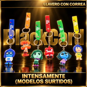 LLAVERO INTENSAMENTE CON CORREA (MODELO SURTIDO)