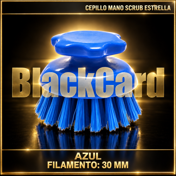 CEPILLO MANO SCRUB ESTRELLA AZUL