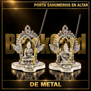 PORTA SAHUMERIO EN ALTAR METAL