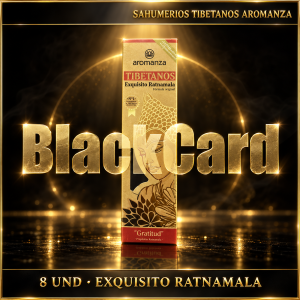 SAHUMERIOS TIBETANOS CAJA X8 EXQUISITO RATNAMALA (GRATITUD)