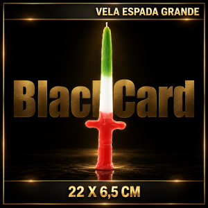 VELA ESPADA GRANDE 22 X 6.5 CM