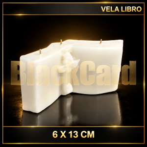 VELA LIBRO 6 X 13 CM