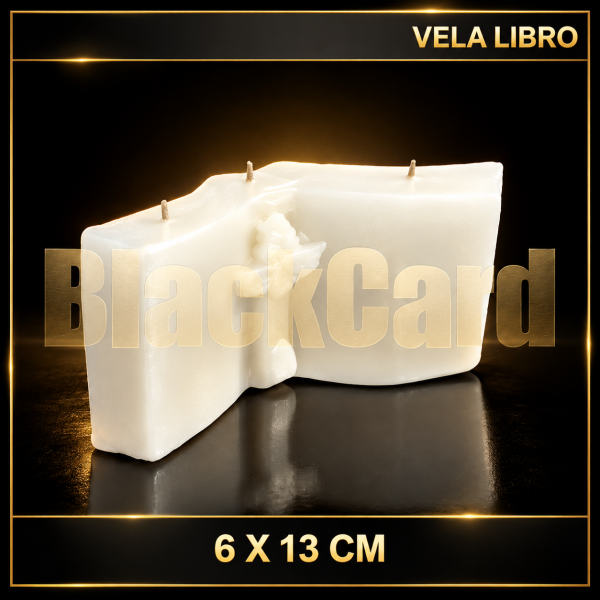 VELA LIBRO 6 X 13 CM