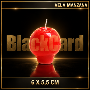 VELA MANZANA 6 X 5.5 CM