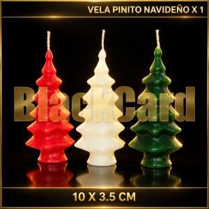 VELA PINITO NAVIDEÑO X 1 10 X 3.5