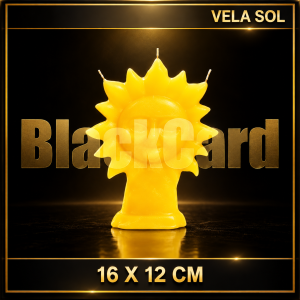VELA SOL 16 X 12 CM