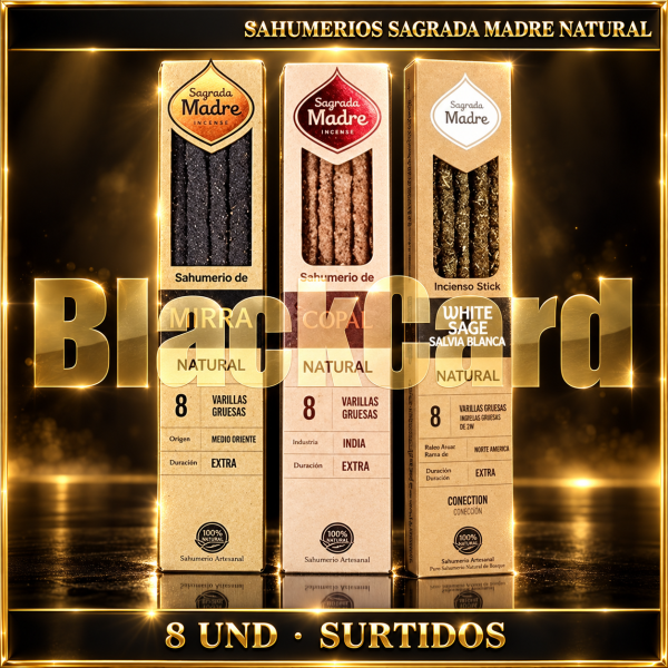 SAHUMERIOS SAGRADA MADRE NATURAL – (SURTIDO)