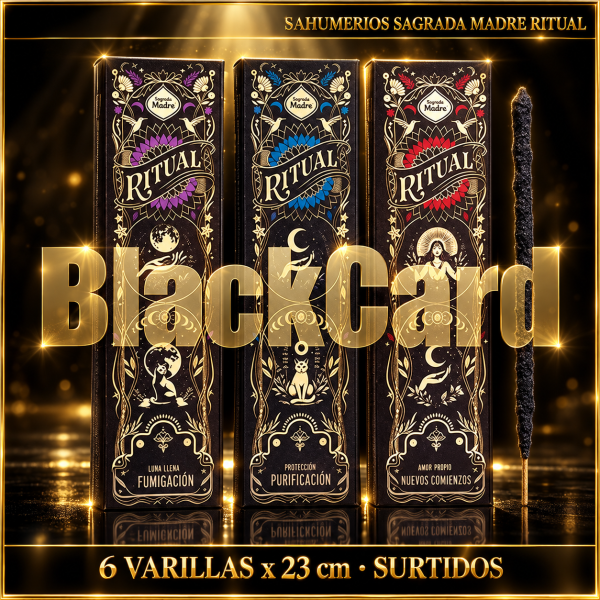 SAHUMERIOS SAGRADA MADRE RITUAL – (SURTIDO)
