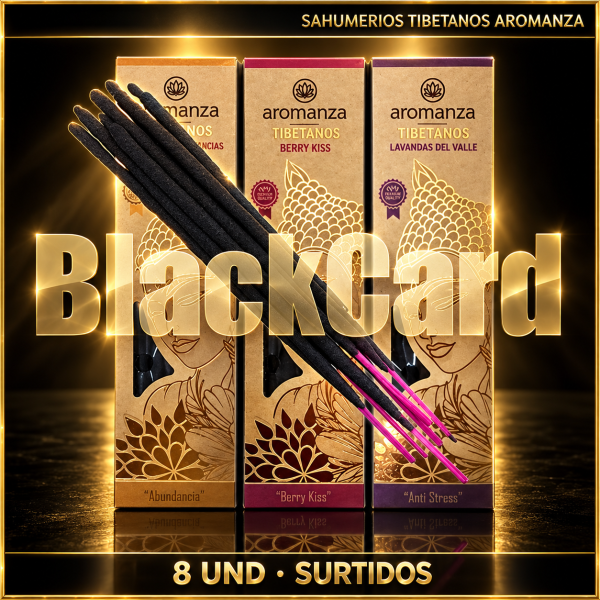 SAHUMERIOS TIBETANOS CAJA X8 (SURTIDO)