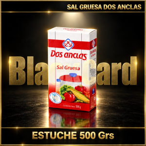 SAL GRUESA DOS ANCLAS ESTUCHE x 500 Grs