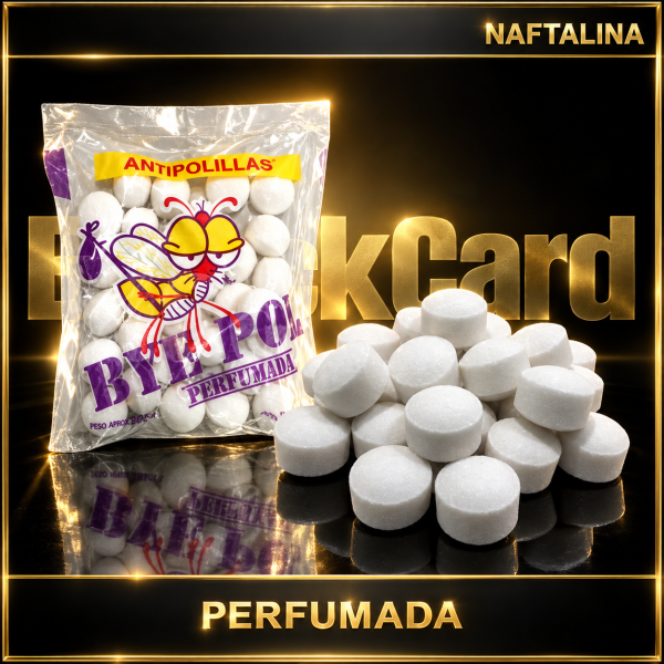 NAFTALINA PERFUMADA 200 GR