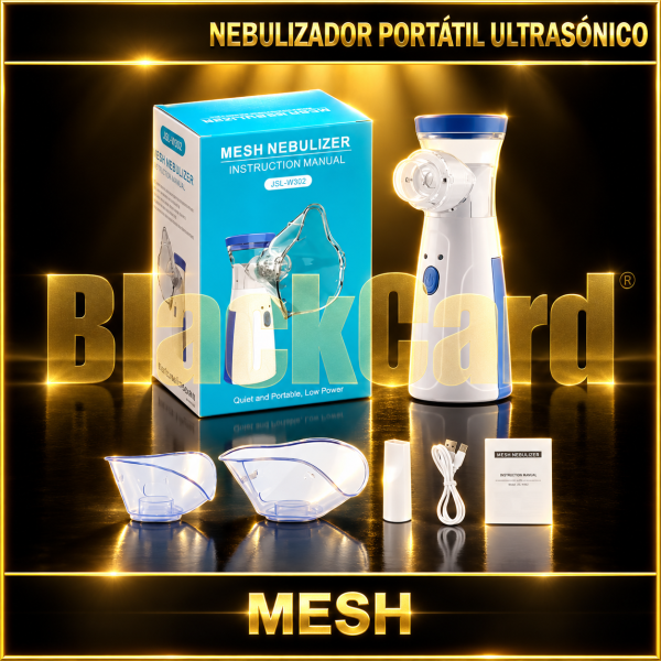 NEBULIZADOR PORTATIL ULTRASONICO MESH