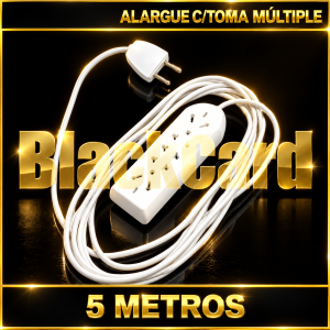 ALARGUE C/TOMA MULTIPLE 5 MTS