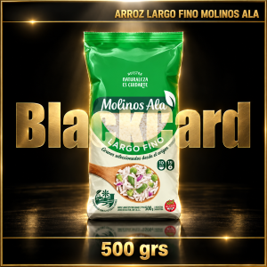 ARROZ LARGO FINO MOLINOS ALA x 500 Grs
