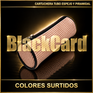 CARTUCHERA TUBO ESPEJO Y PIRAMIDAL SURTIDA