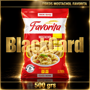 FIDEOS MOSTACHOL x 500 GRS FAVORITA