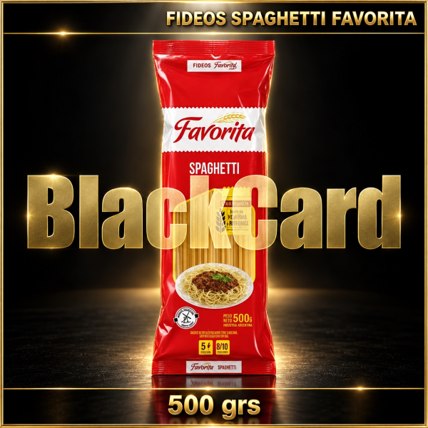 FIDEOS SPAGHETTI x 500 GRS FAVORITA