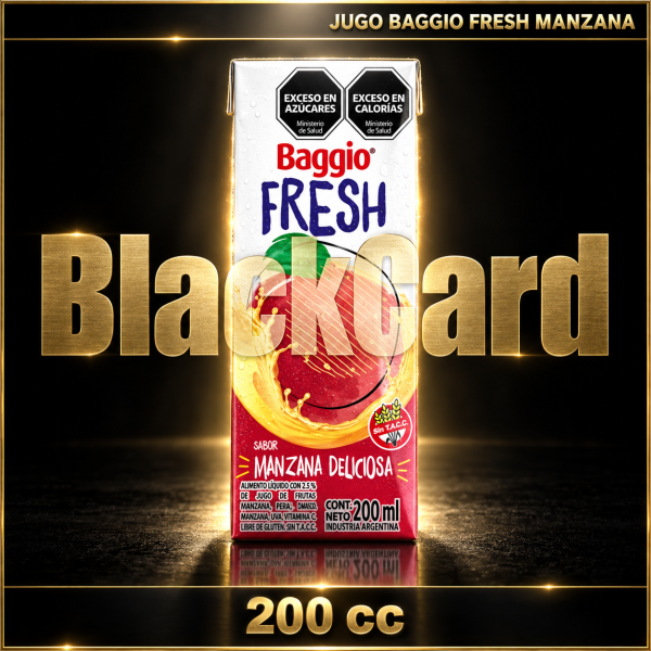 JUGO BAGGIO FRESH MANZANA x 200 cc