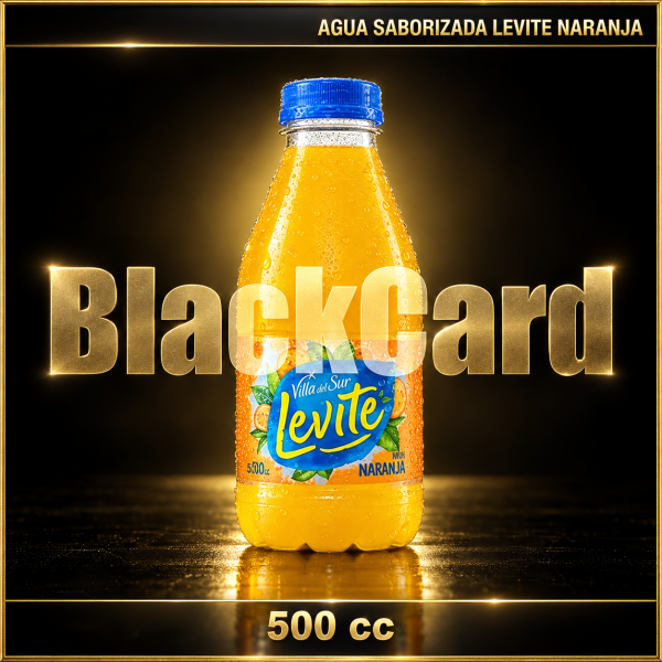 AGUA SABORIZADA LEVITE NARANJA x 500 cc