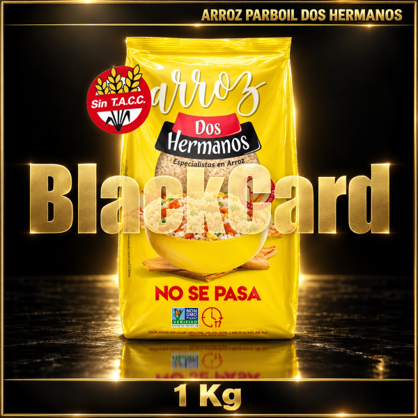 ARROZ PARBOIL "DOS HERMANOS" BOLSA x 1 Kg