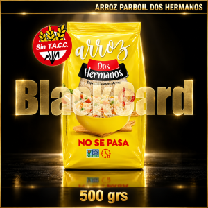 ARROZ PARBOIL "DOS HERMANOS" BOLSA x 500 GRS