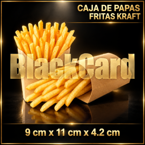 CAJA DE PAPAS FRITAS KRAFT (9 x 11 x 4,2)