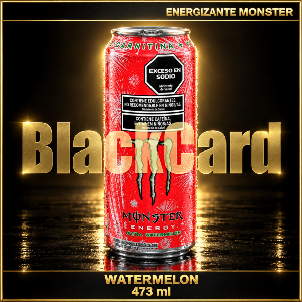ENERGIZANTE MONSTER WATERMELON x 473 ml