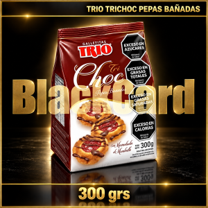 GALLETITAS TRIO TRICHOC PEPAS BAÑADAS x 300 Grs