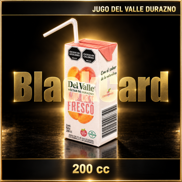 JUGO DEL VALLE DURAZNO x 200cc