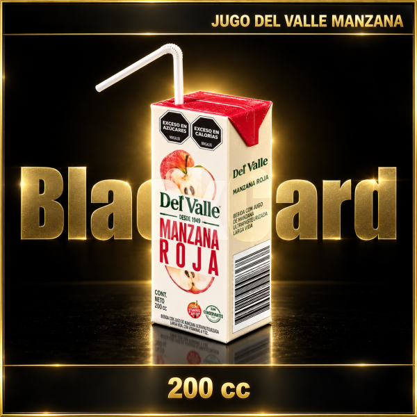 JUGO DEL VALLE MANZANA x 200cc