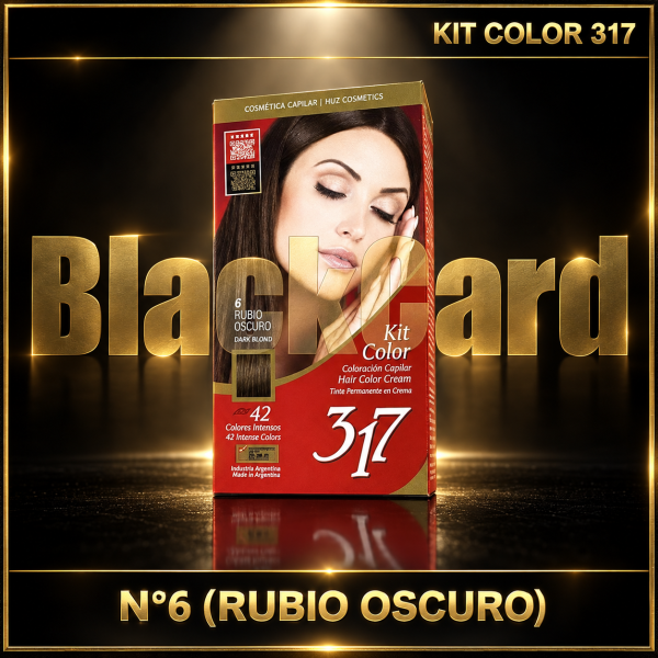KIT COLOR 317 N°6 (RUBIO OSCURO)