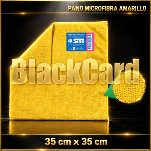 PAÑO MICROFIBRA AMARILLO 35X35 SINA