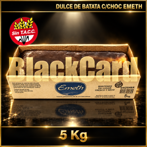 DULCE DE BATATA C/CHOC EMETH x 5 Kg