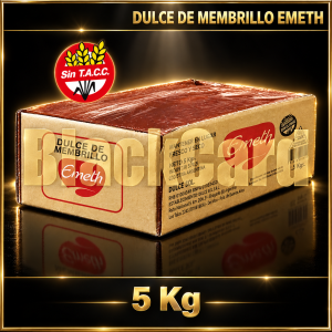 DULCE DE MEMBRILLO EMETH x 5 Kg