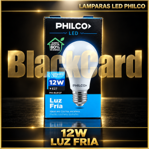 LAMPARAS LED PHILCO 12W (LUZ FRIA)