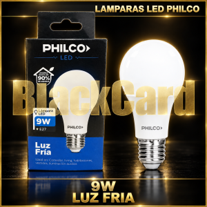 LAMPARAS LED PHILCO 9W (LUZ FRIA)